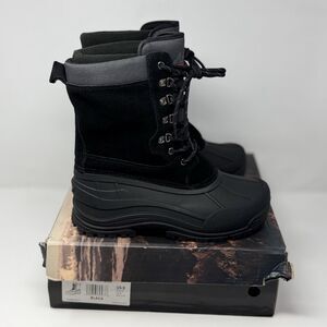 NORTIV 8 Terrex-2M Men’s Snow Boots Black US 9 3M Thinsulate STORE MODEL